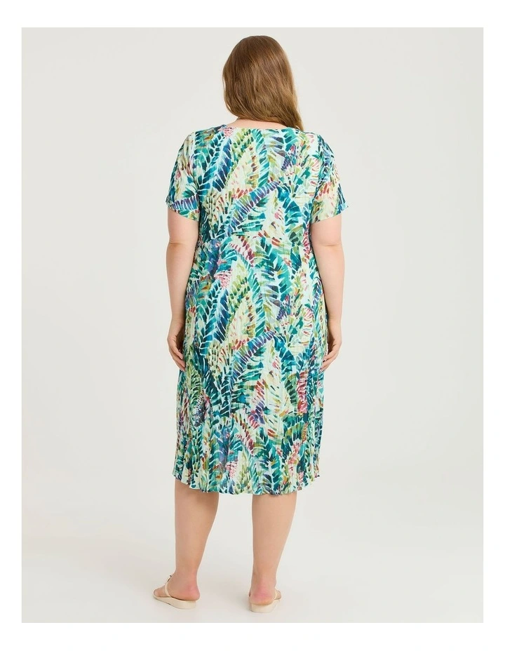 Cotton Gauze Favourite Dress Fern Garden image 2