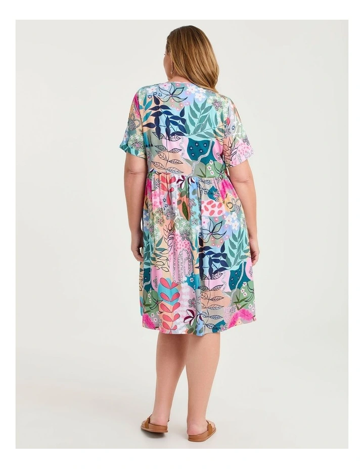 Joan Blond Holiday Pocket Dress Floral Fiesta image 2