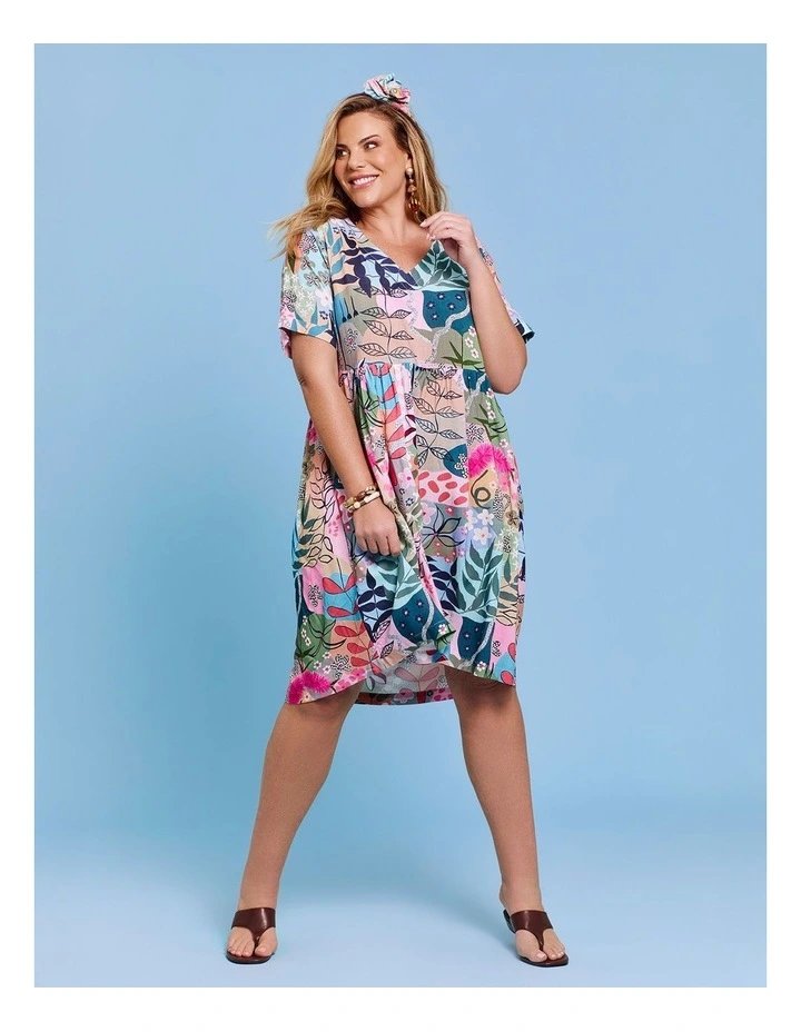 Joan Blond Holiday Pocket Dress Floral Fiesta image 5