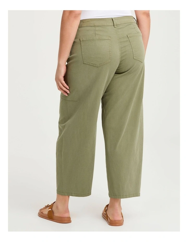 Barrel Leg Seam Front Jean image 2