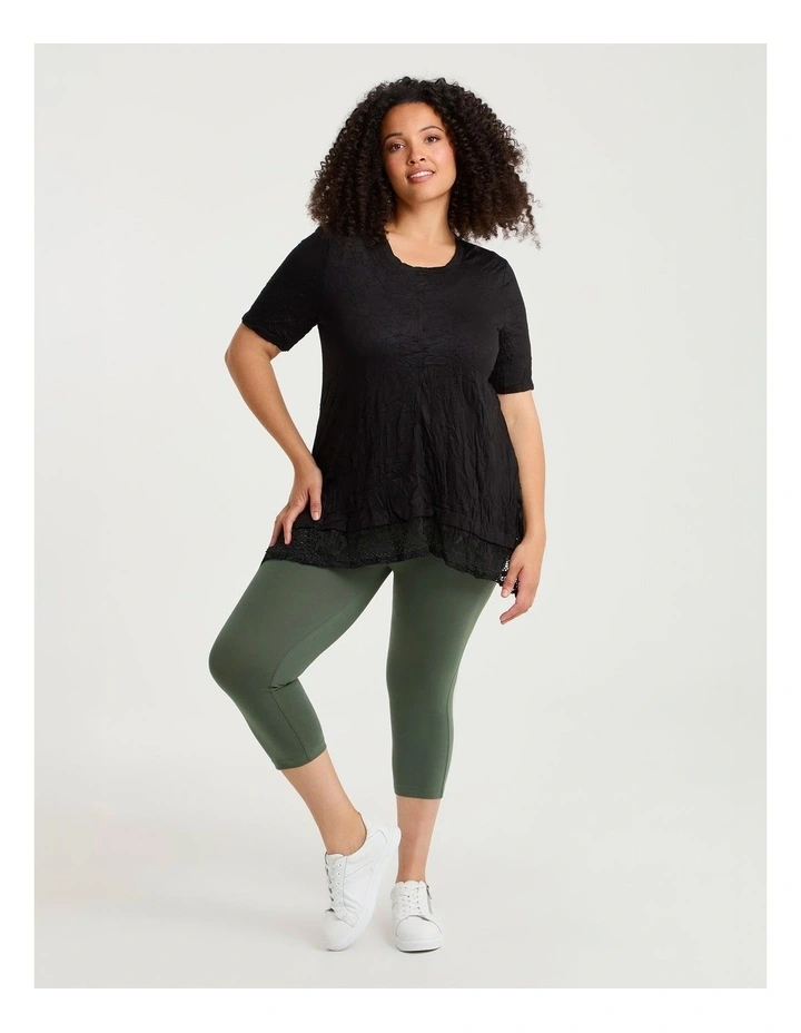 Good Earth Australian Cotton Crop Legging image 1