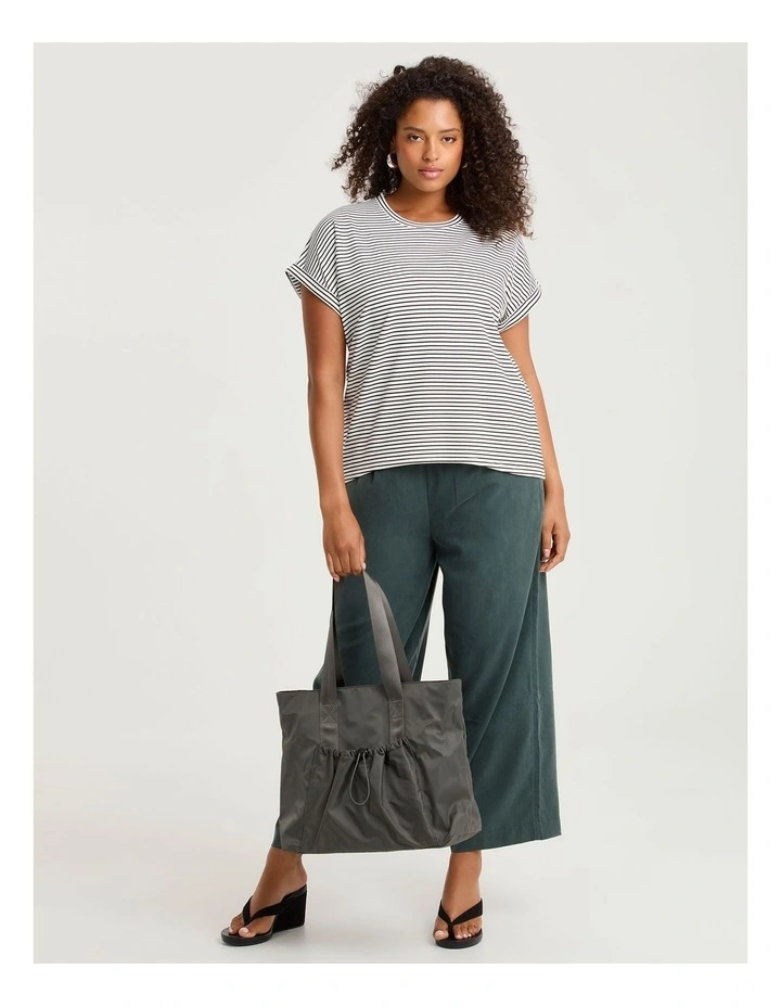 Mel Lyocell Drawstring Pant Emerald image 1