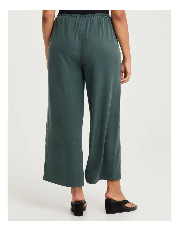 Mel Lyocell Drawstring Pant Emerald image 2