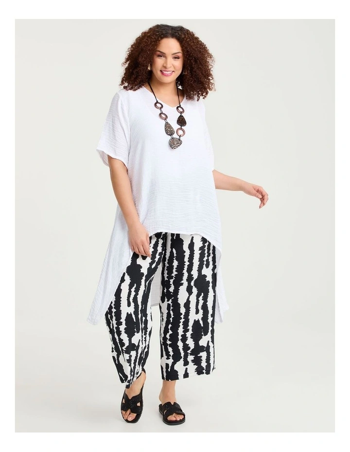 Natural Skylar Abstract Pant Print image 1