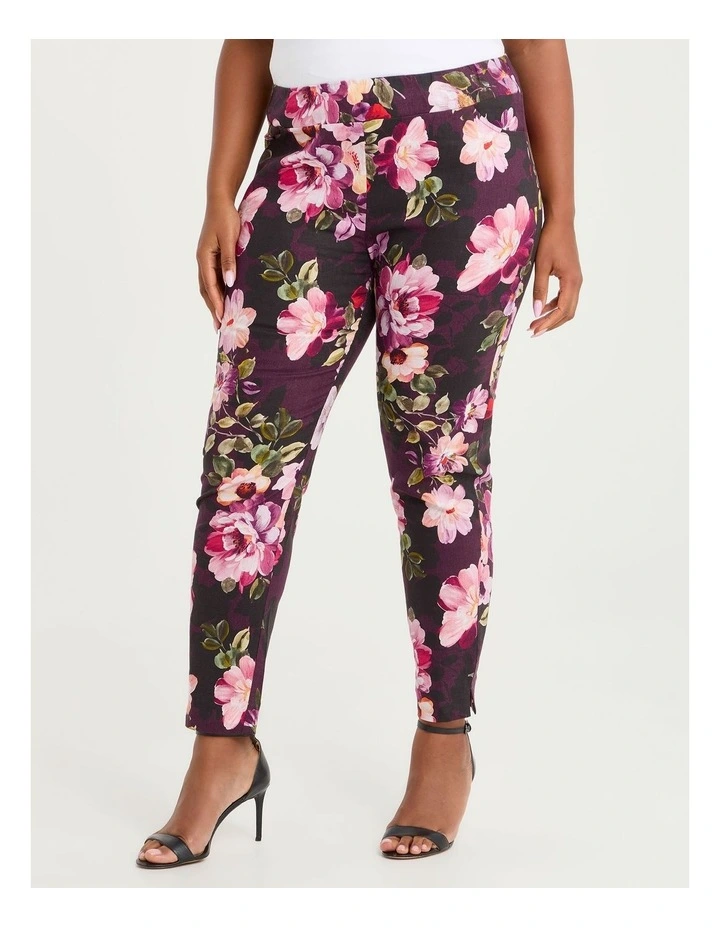 Serene Petals Linen Event Pant Floral image 3