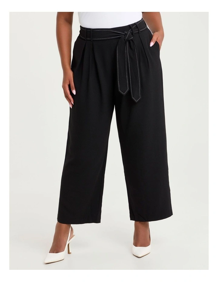 Mika Tie Dinner Pant Black image 3