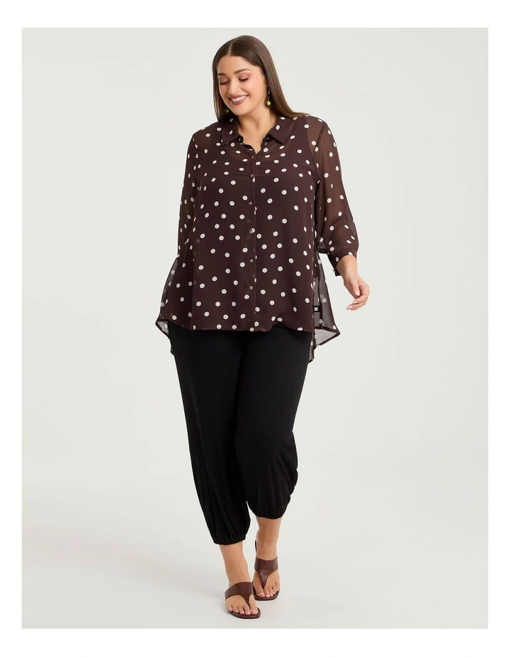Natural Carla Balloon Pant Black image 1