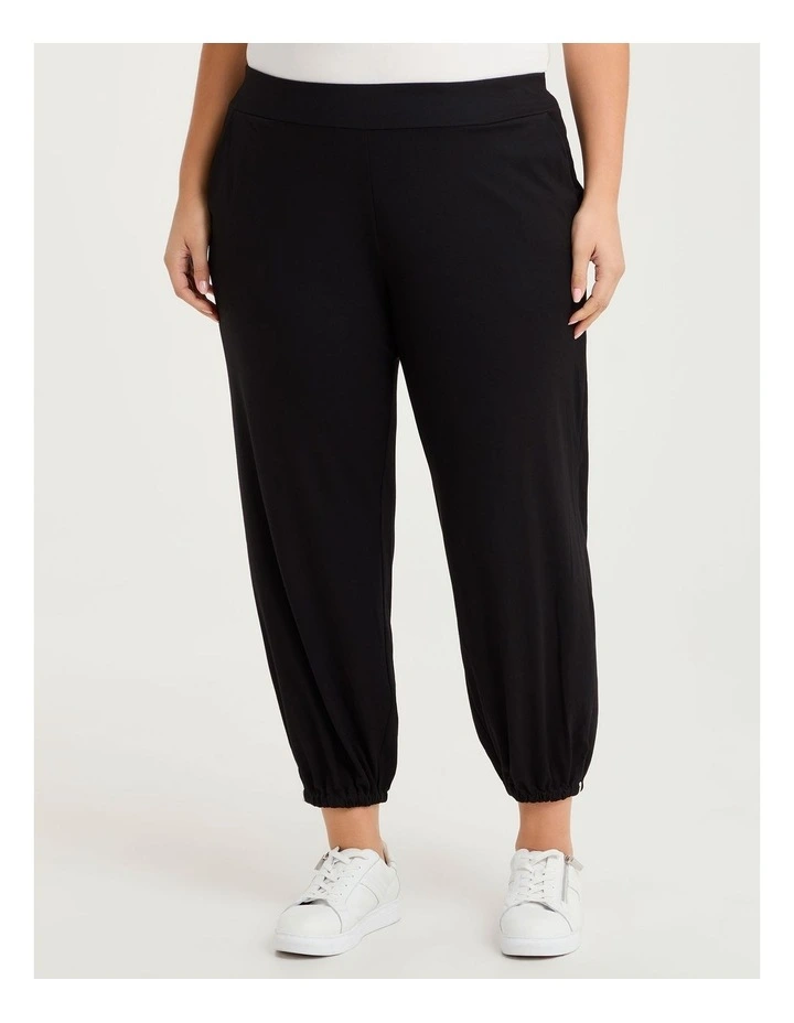 Natural Carla Balloon Pant Black image 3