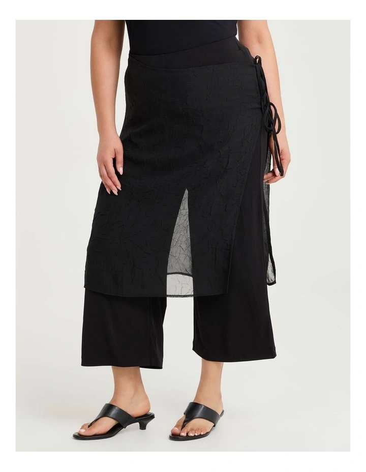 Rue Overlay Skant Pant Black image 3