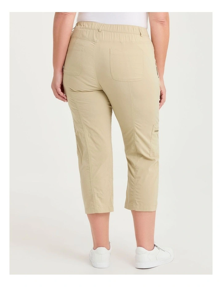 Castaway Cargo 3/4 Pocket Pant Beige image 2