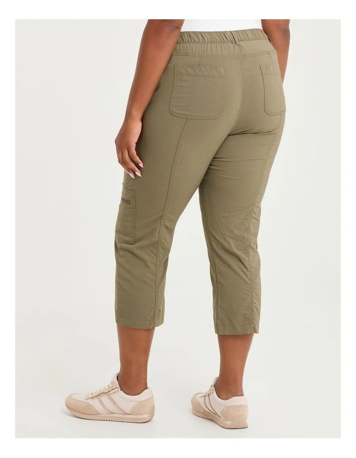 Castaway Cargo 3/4 Pocket Pant Elm Green image 2
