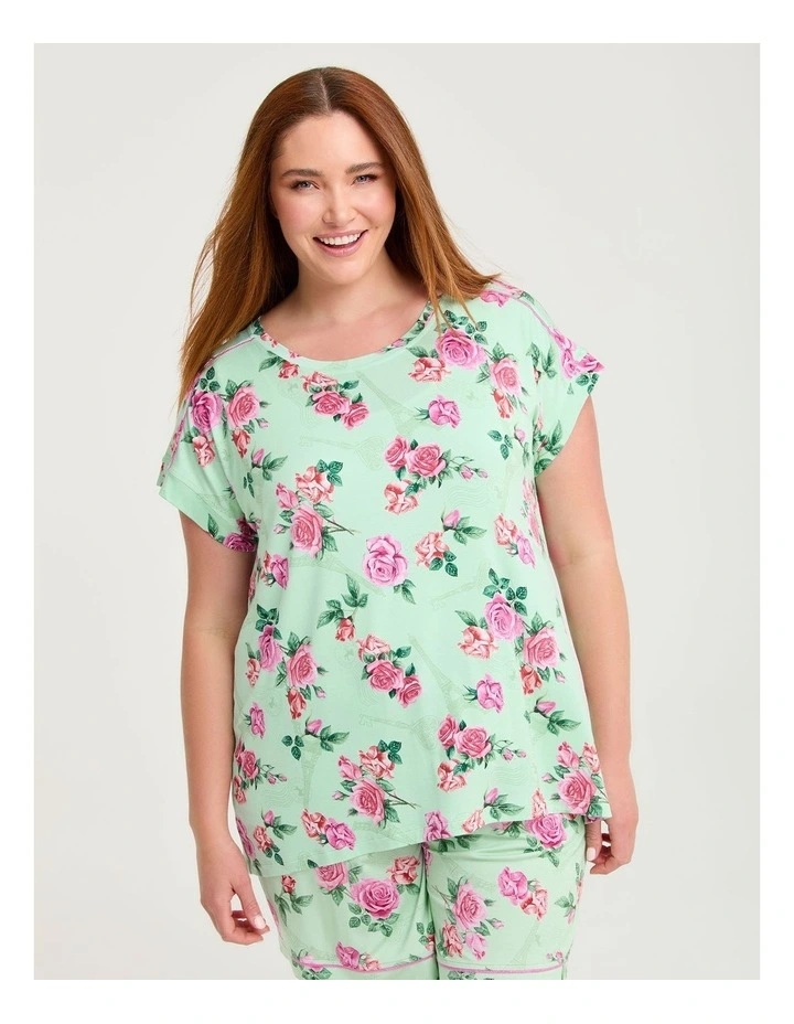 Bamboo Paris Dream Pyjama Top Print image 1