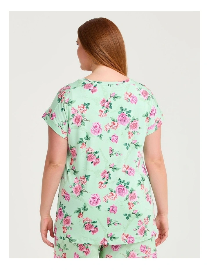 Bamboo Paris Dream Pyjama Top Print image 2
