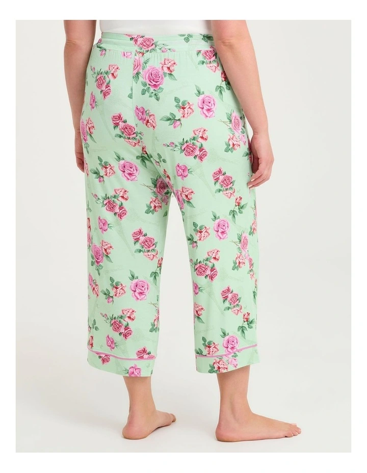 Bamboo Paris Dream Pyjama 3/4 Pant Print image 2