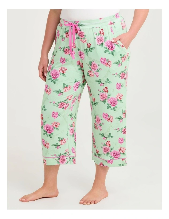 Bamboo Paris Dream Pyjama 3/4 Pant Print image 3