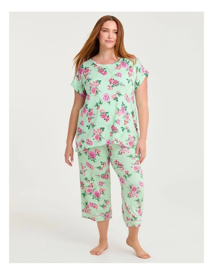 Bamboo Paris Dream Pyjama 3/4 Pant Print image 4