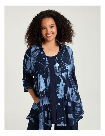 CHAMBRAY BLUE PRINT colour
