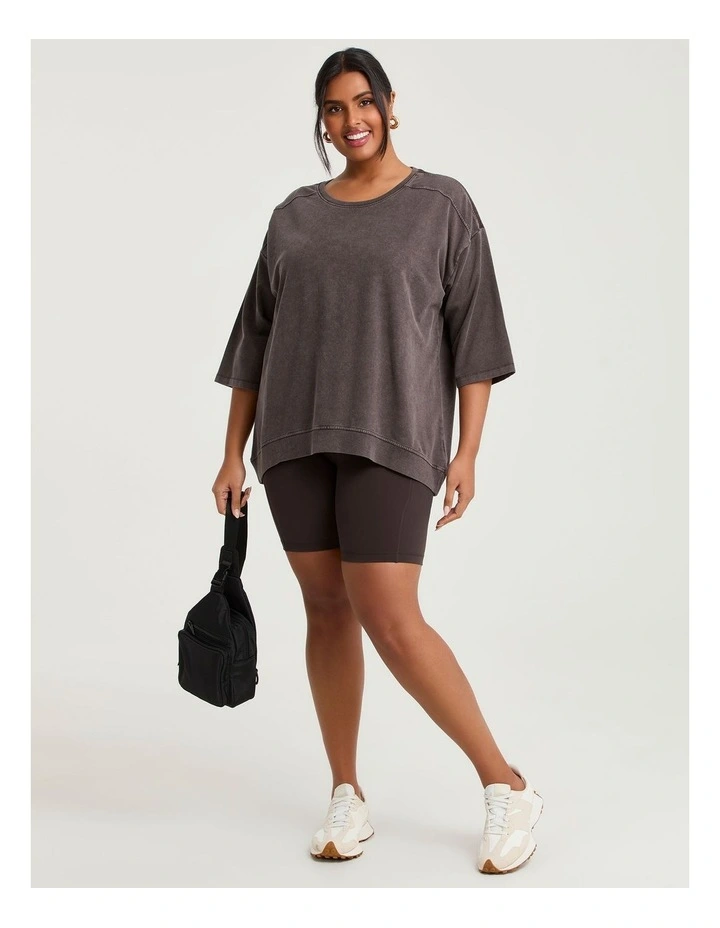 Cloud Touch Bike Short Legging Chocolate image 1