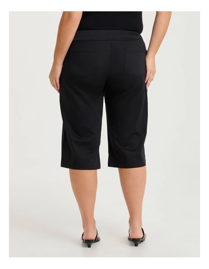 Faith Wide Leg Short Black image 2