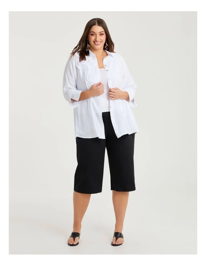 Faith Wide Leg Short Black image 4