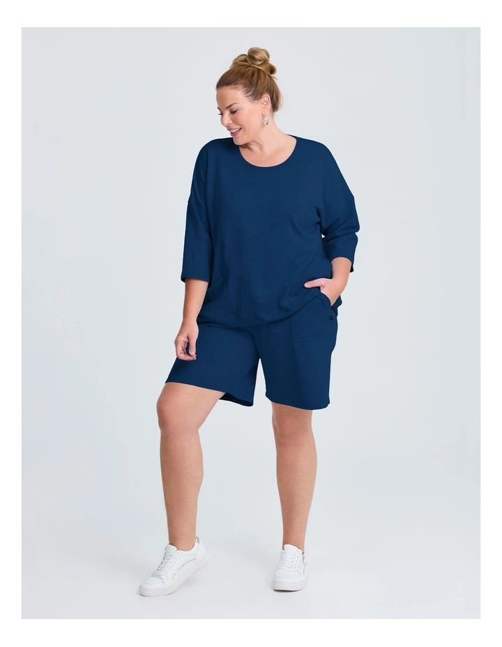 Pull On Sweat Short Storm image 1