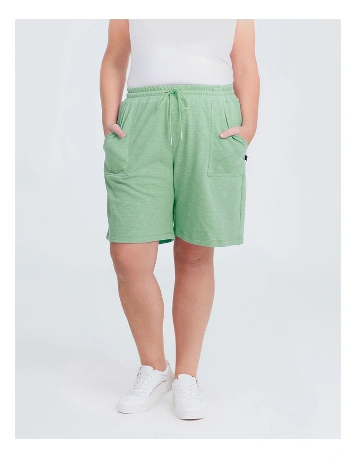 Pull On Sweat Short Seaspray image 3