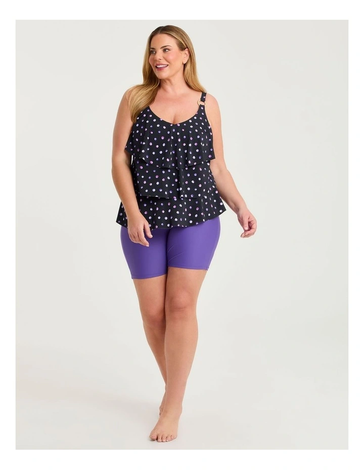 Spot Print Frill Tankini Print image 4