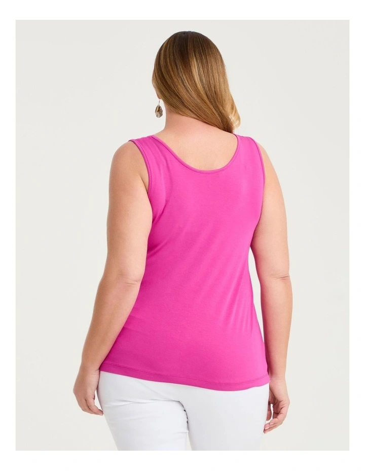 Bamboo Base Cami Diva Pink image 2