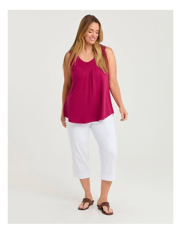 Australian Cotton Element Tank Cherry Royale image 3