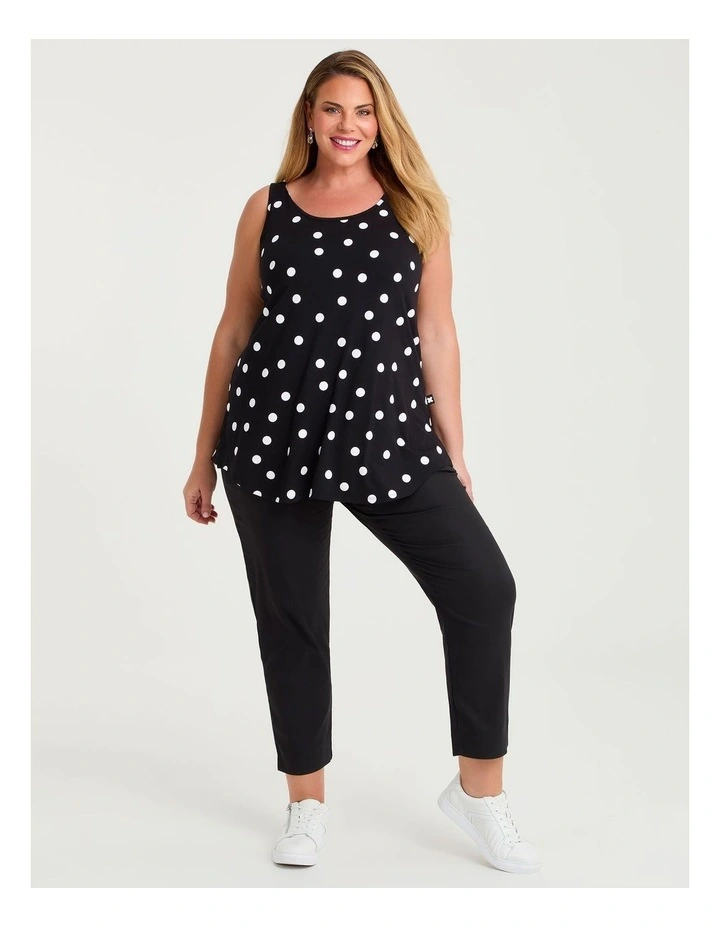 Natural Favourite Tank Polka Dot Print image 3