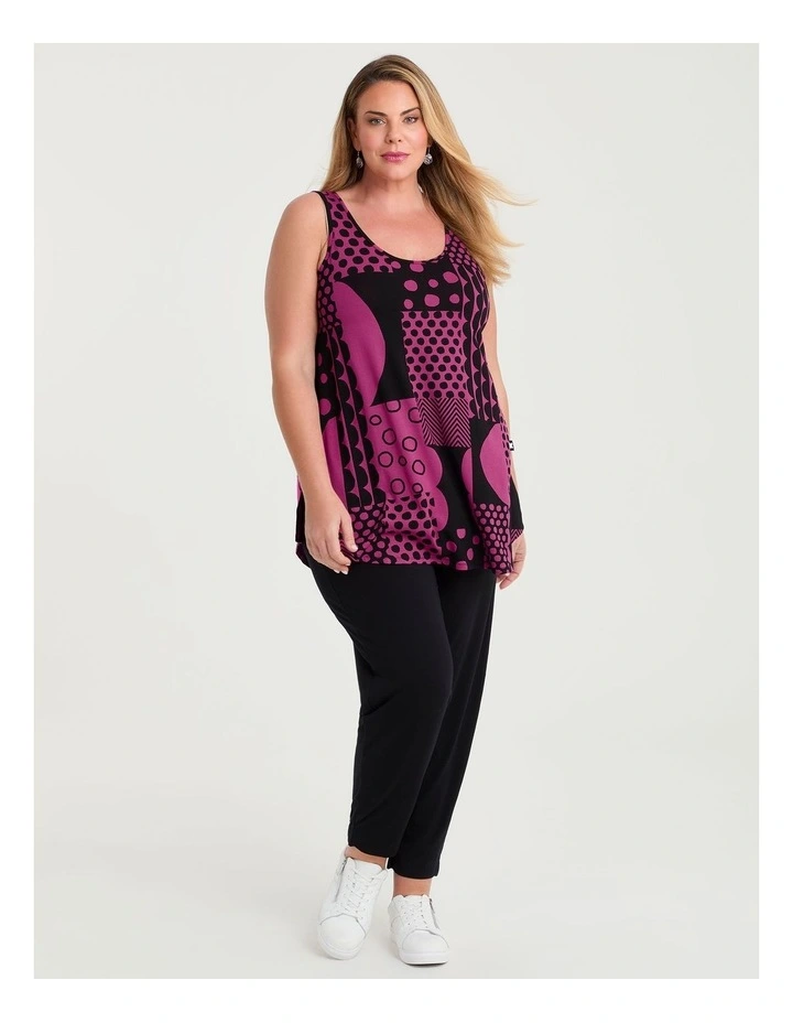 Natural Favourite Tank Abstract Spot Print image 3