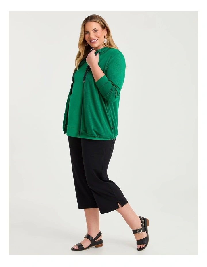 Pima Cotton Everyday Top Simply Green image 4