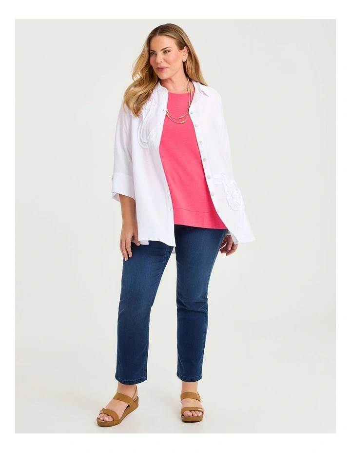 Pima Cotton Everyday Top Guava image 4
