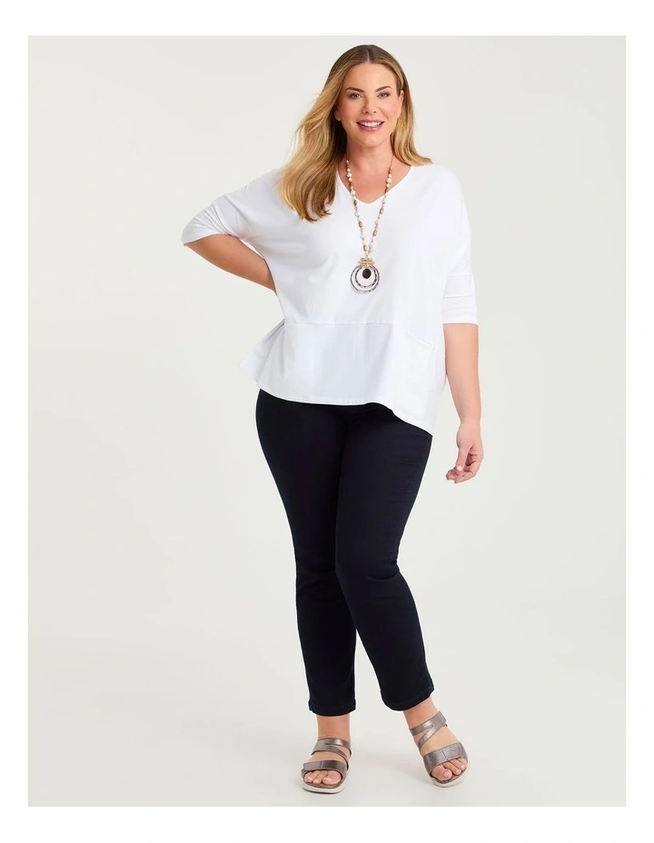 Pima Cotton Icon Top White image 3