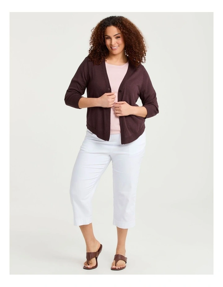 Bamboo Foundation Round Neck Top Dusty Pink image 4