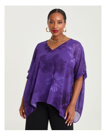PURPLE FLORAL colour