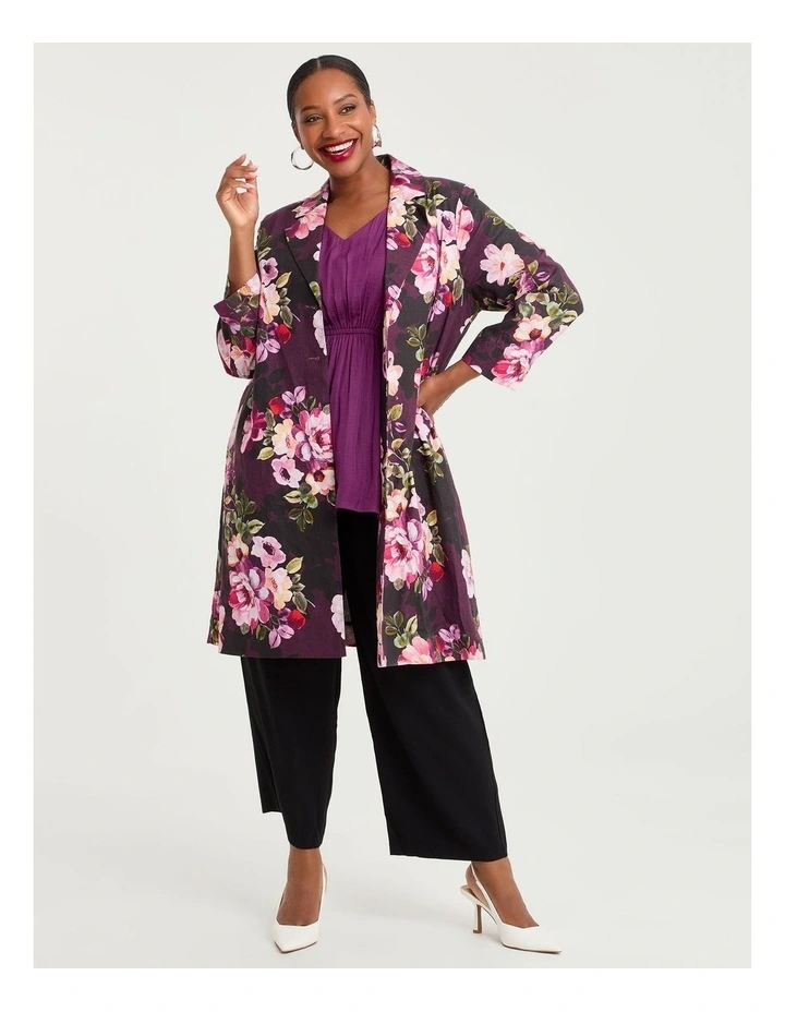 Alexia Luxe Dinner Top Boysenberry image 4