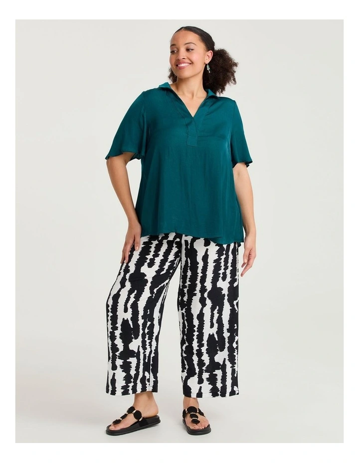 Luxe Xanthe Top Deep Teal image 3