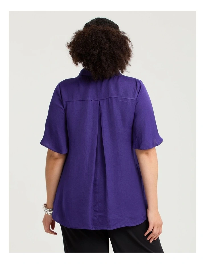 Luxe Xanthe Top Acai Purple image 2