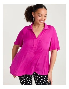 Luxe Xanthe Top Very Berry