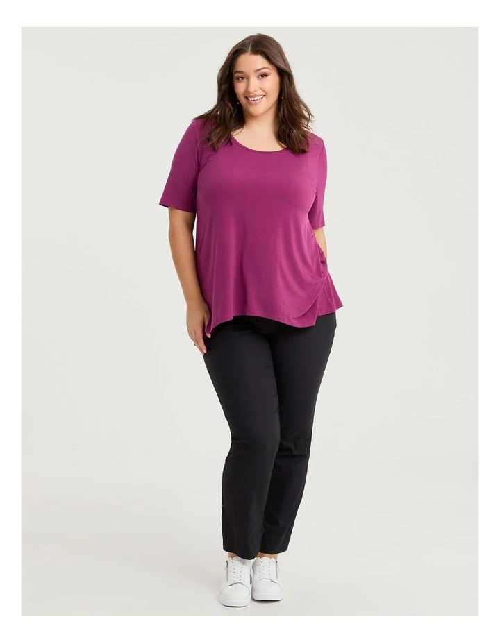Strive Scoop Neck Top Acai image 3