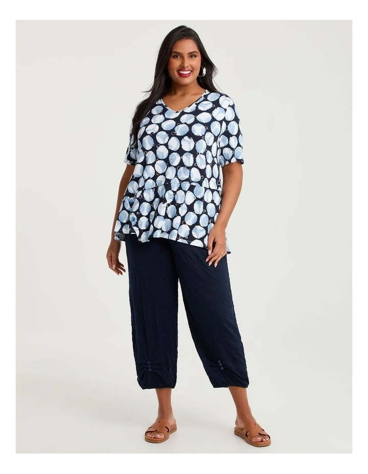 Foil Spot Bamboo Top Spot Print image 3