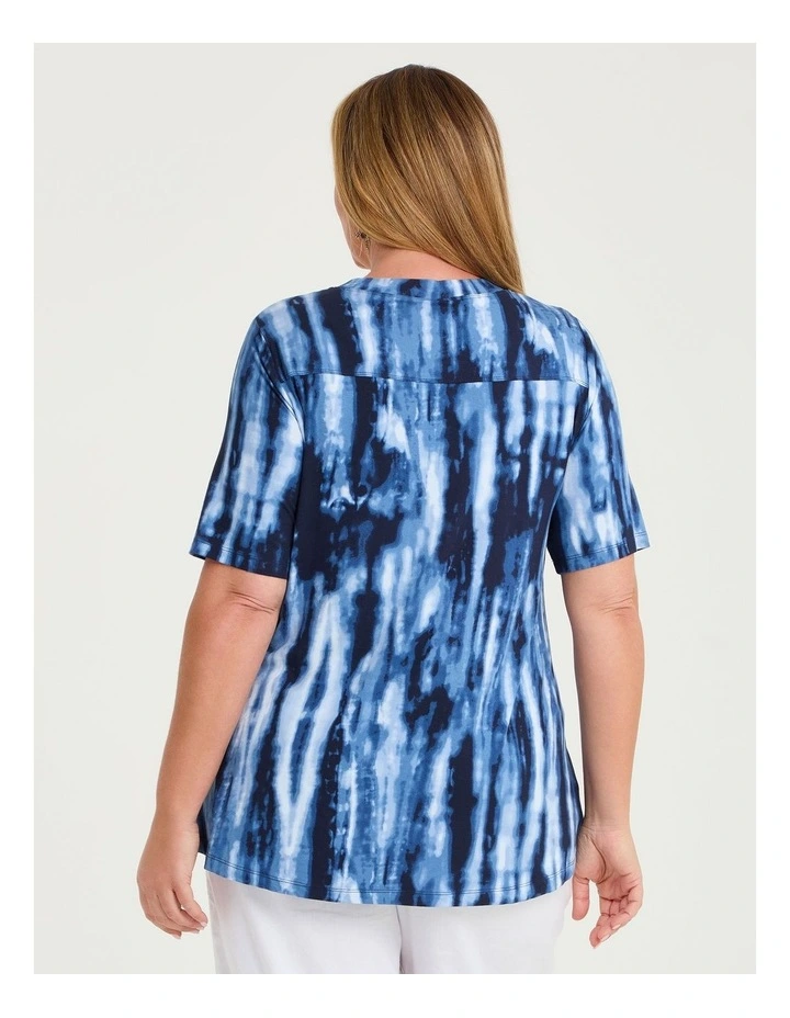 Bamboo Jada Tie Dye Top Print image 2