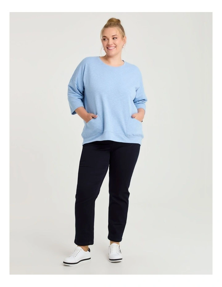 Patch Pocket Sweat Dusk Sky image 4