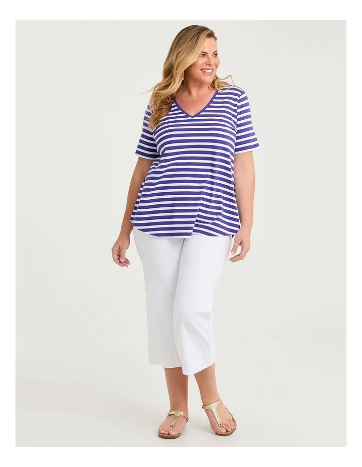 Good Earth Australian Cotton Stripe T-shirt image 3