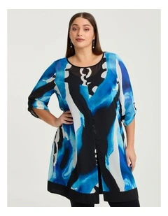Chiffon Marama Tunic Print