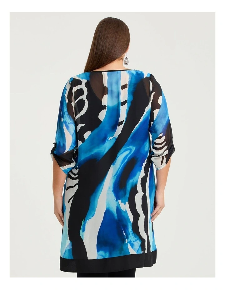 Chiffon Marama Tunic Print image 2