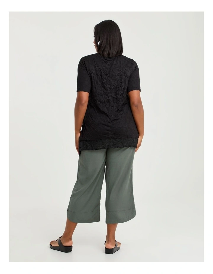 Bamboo And Lace Haven Tunic Black image 2