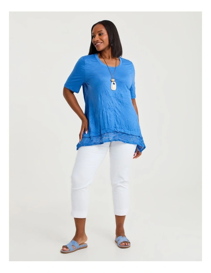 Bamboo And Lace Haven Tunic Provence Blue image 3