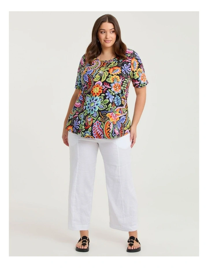 Cotton Rayna Tunic Floral Days Print image 3